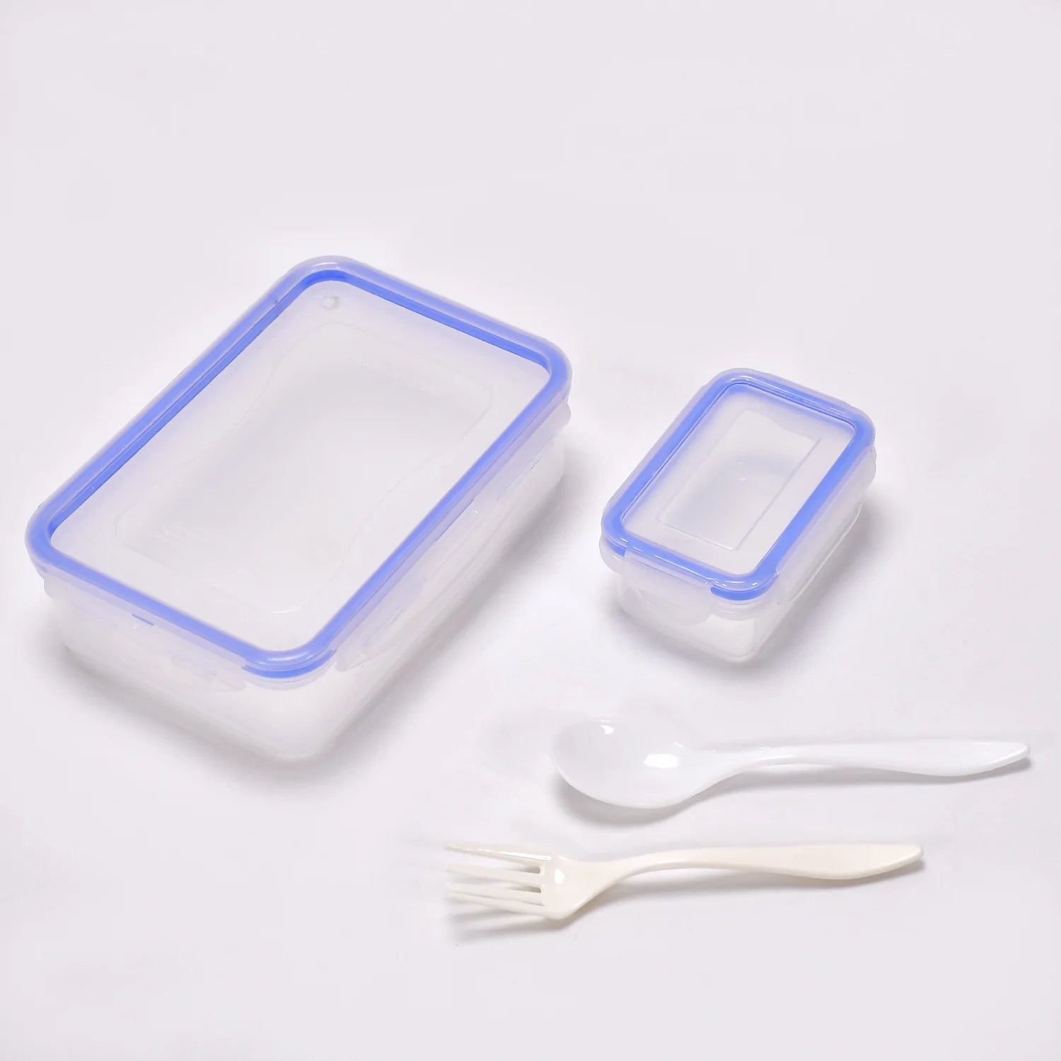 7070 Multipurpose Air Tight 4 Side Lock Food Grade Lunch Box With Small Square Container 7070 Multipurpose Air Tight 4 Side Lock Food Grade Lunch Box With Small Square Container